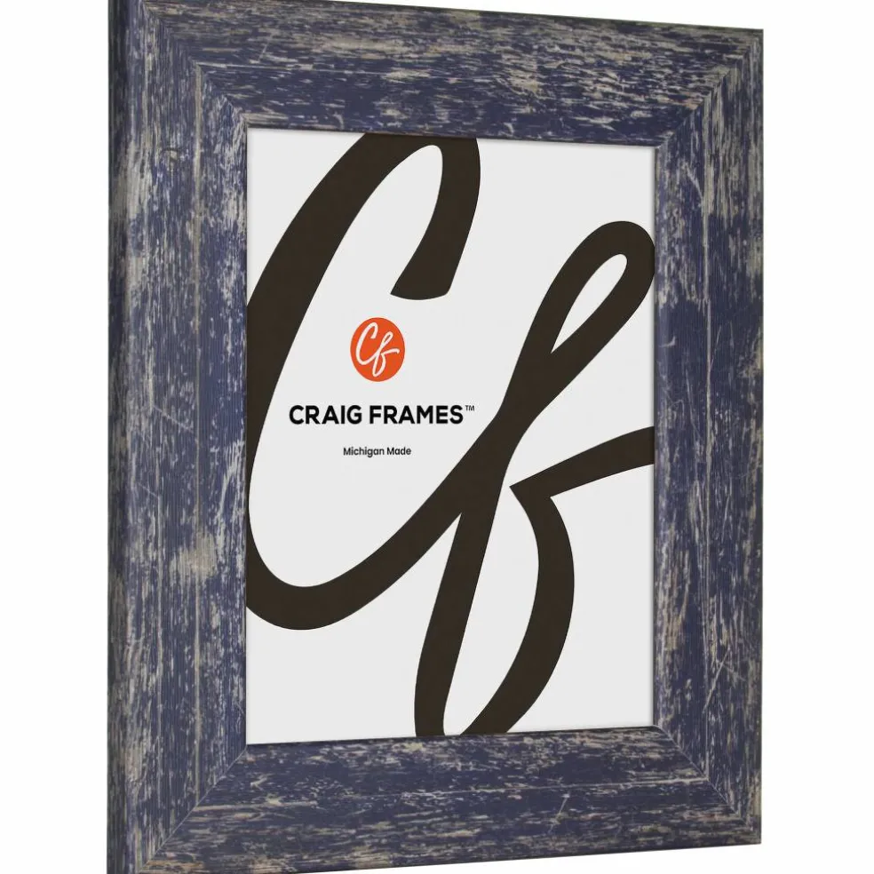Craig Frames American Barn Independence Blue Picture Frame