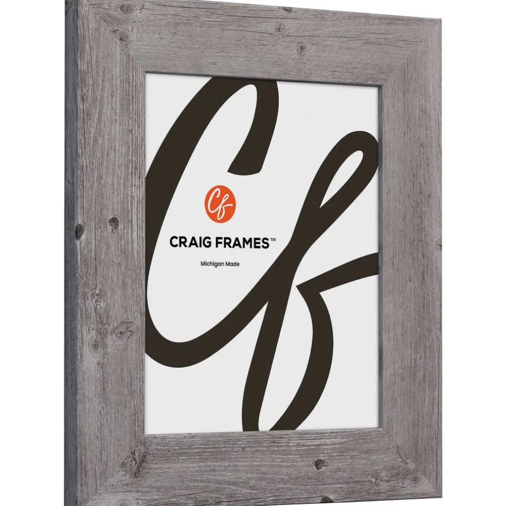 Craig Frames American Barn Light Gray Picture Frame