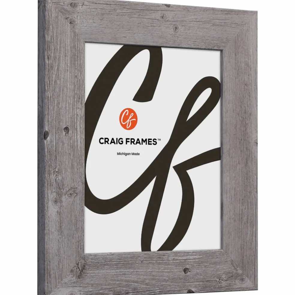 Craig Frames American Barn Light Gray Picture Frame