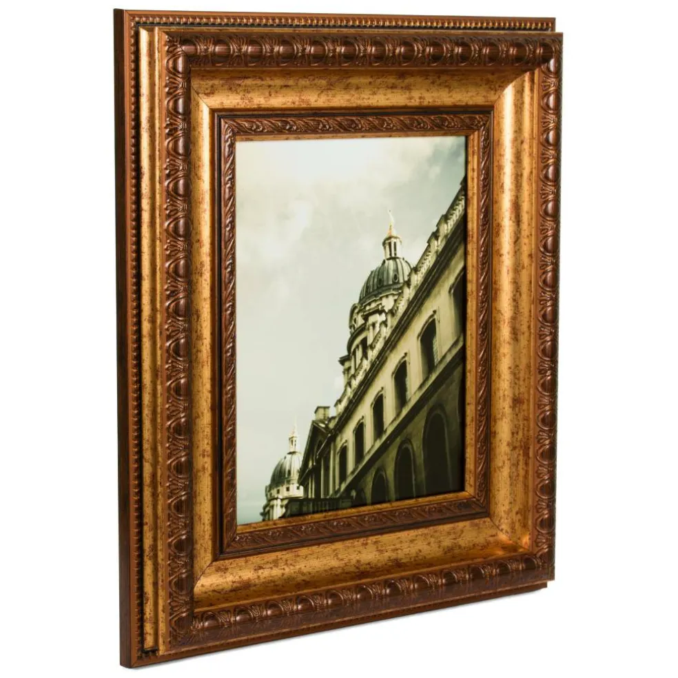 Craig Frames Arqadia Gothic Aged Gold Picture Frame