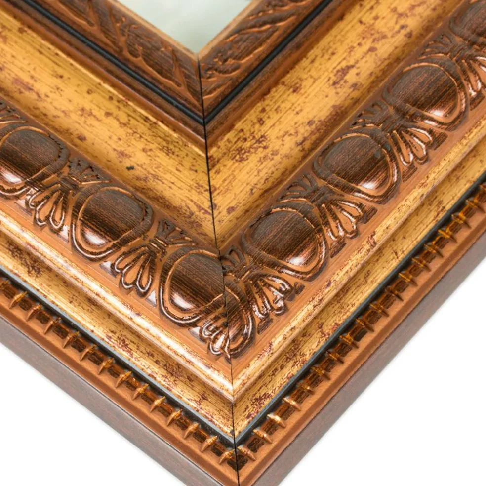 Craig Frames Arqadia Gothic Aged Gold Picture Frame