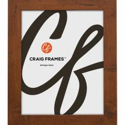 Craig Frames Bauhaus 125 Dark Walnut Picture Frame