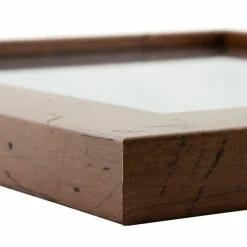 Craig Frames Bauhaus 125 Dark Walnut Picture Frame with Mat