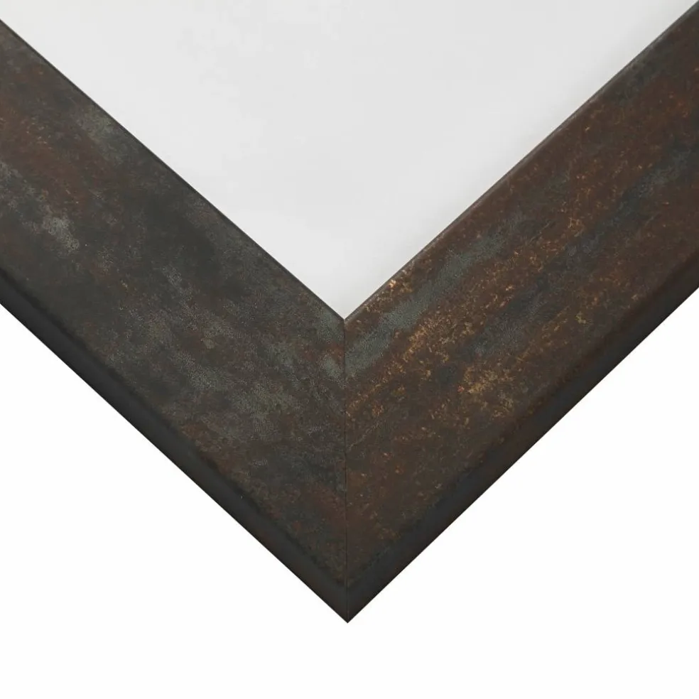 Craig Frames Bauhaus 200 Weathered Steel Picture Frame