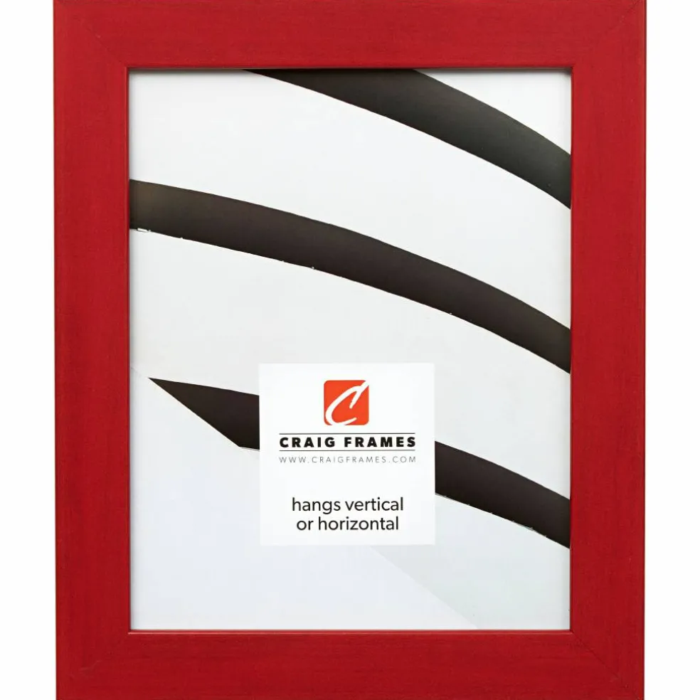 Craig Frames Colori 125 Red Picture Frame