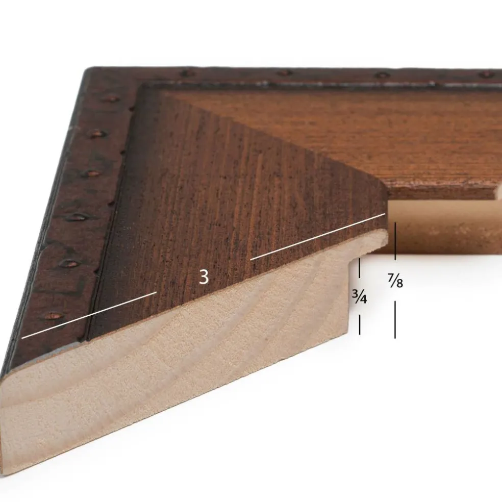 Craig Frames Constitution Nautical Walnut Brown Picture Frame