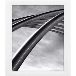 Craig Frames Contemporary White Satin Picture Frame