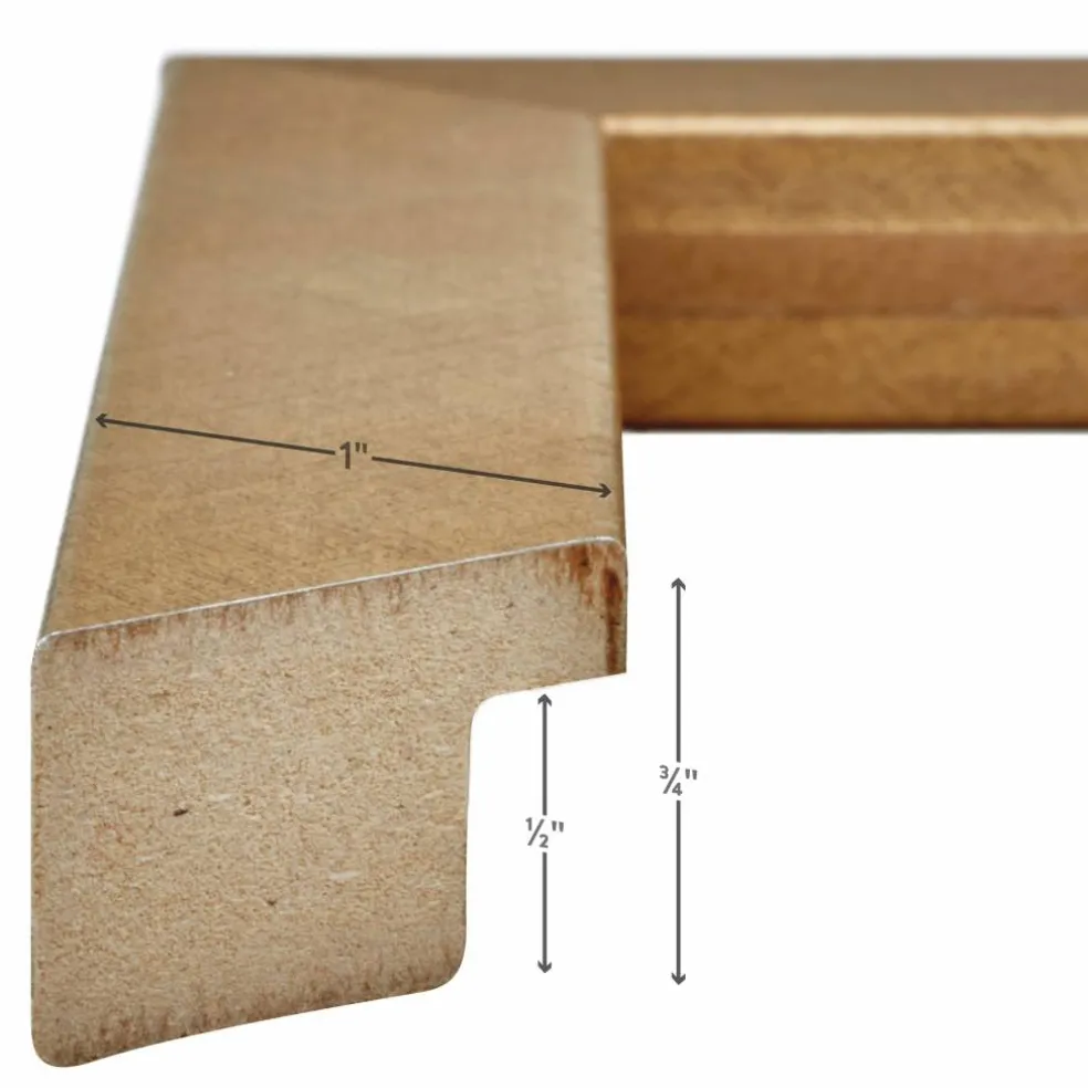Craig Frames Essentials Gold Picture Frame