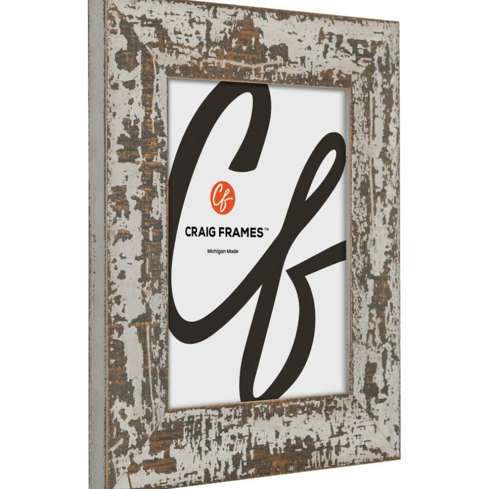 Craig Frames Hatteras XL Barndoor Brown Picture Frame