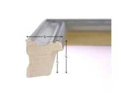 Craig Frames Stratton Aged Silver Picture Frame