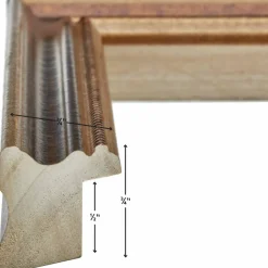 Craig Frames Stratton Bronze Picture Frame