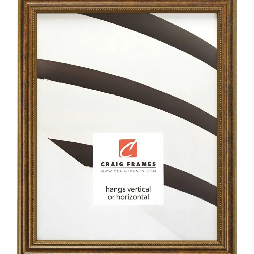 Craig Frames Stratton Bronze Picture Frame