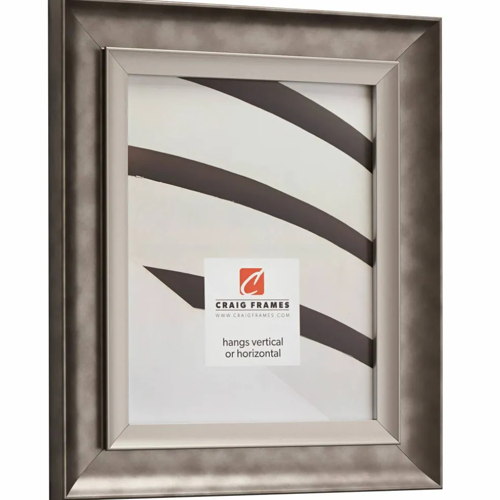 Craig Frames Ventura Pewter Picture Frame