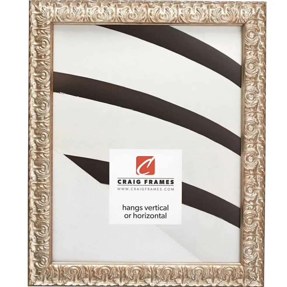 Craig Frames Versailles Ornate Silver Picture Frame