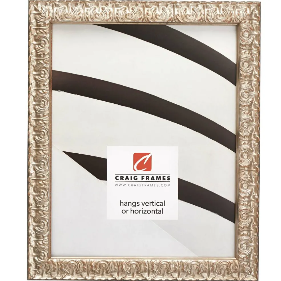 Craig Frames Versailles Ornate Silver Picture Frame