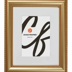 Craig Frames Victoria Gold Picture Frame with Mat
