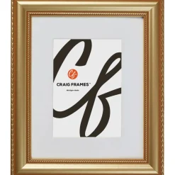 Craig Frames Victoria Gold Picture Frame with Mat