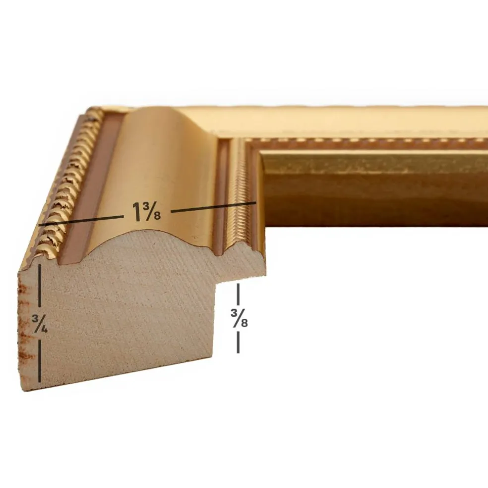 Craig Frames Victoria Gold Picture Frame