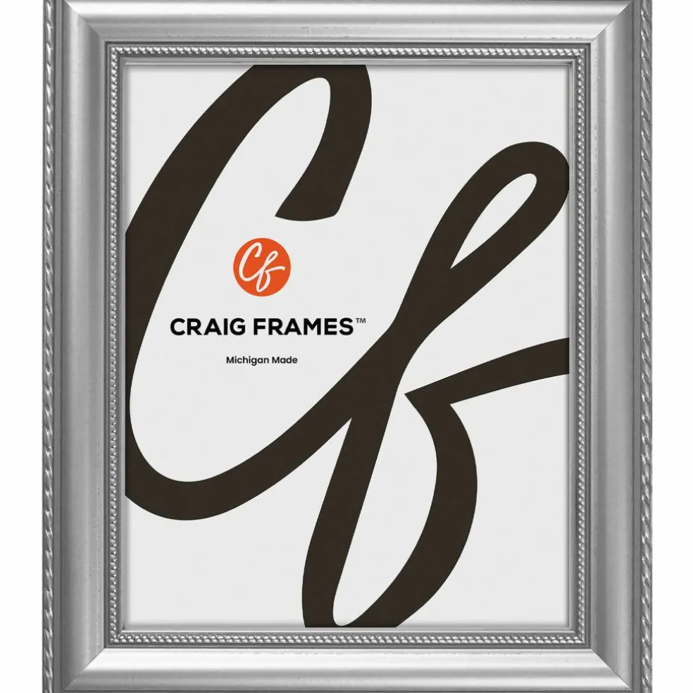Craig Frames Victoria Silver Picture Frame