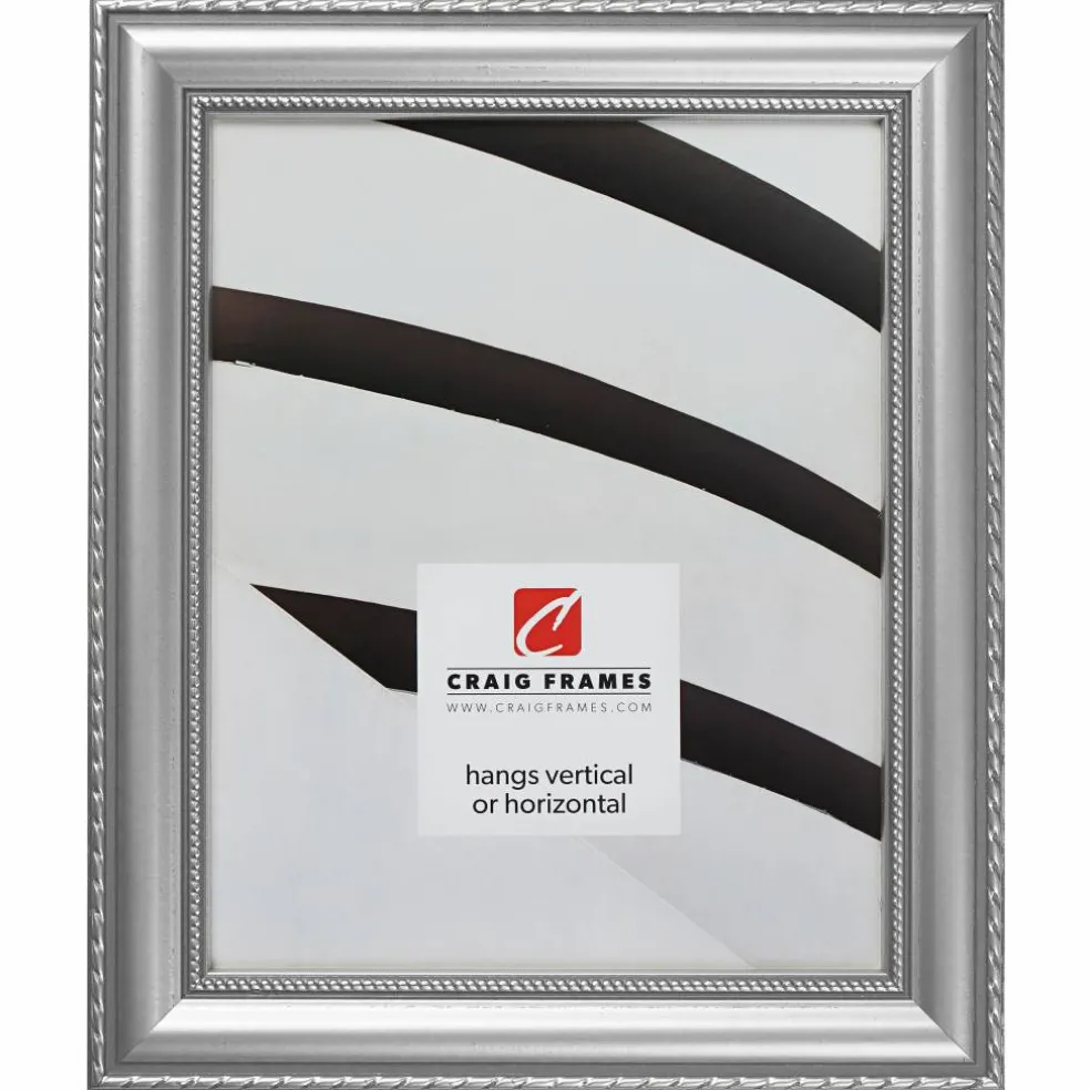 Craig Frames Victoria Silver Picture Frame