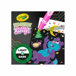 Crayola® Bold & Bright Broad Line Washable Markers, 10ct.