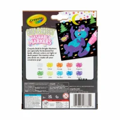 Crayola® Bold & Bright Broad Line Washable Markers, 10ct.