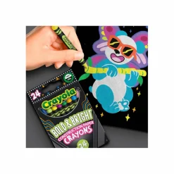 Crayola® Bold & Bright Construction Paper Crayons, 24ct.