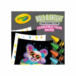 Crayola® Bold & Bright Construction Paper Crayons, 24ct.