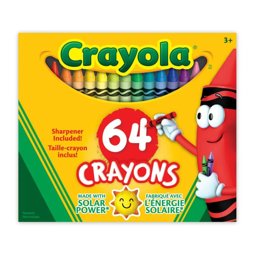 Crayola® Boxed Crayons, 64ct.