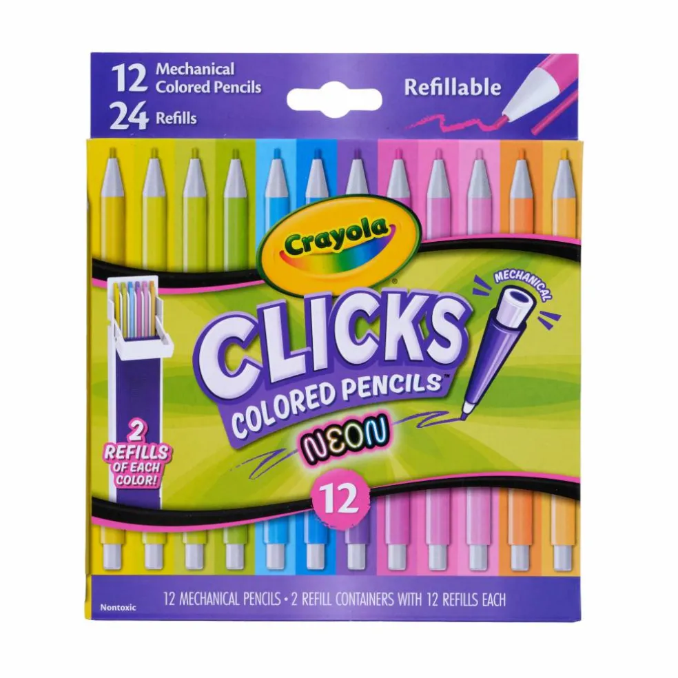 Crayola® Clicks Mechanical Colored Pencils