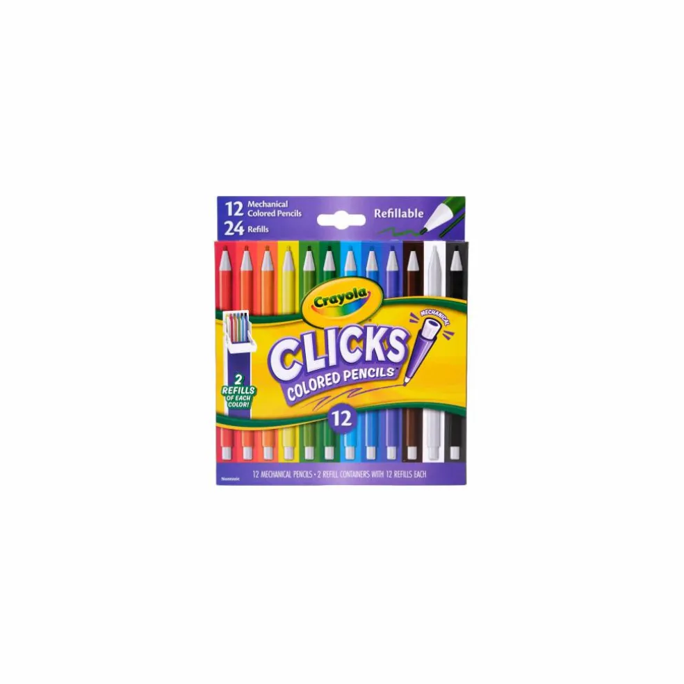 Crayola® Clicks Mechanical Colored Pencils