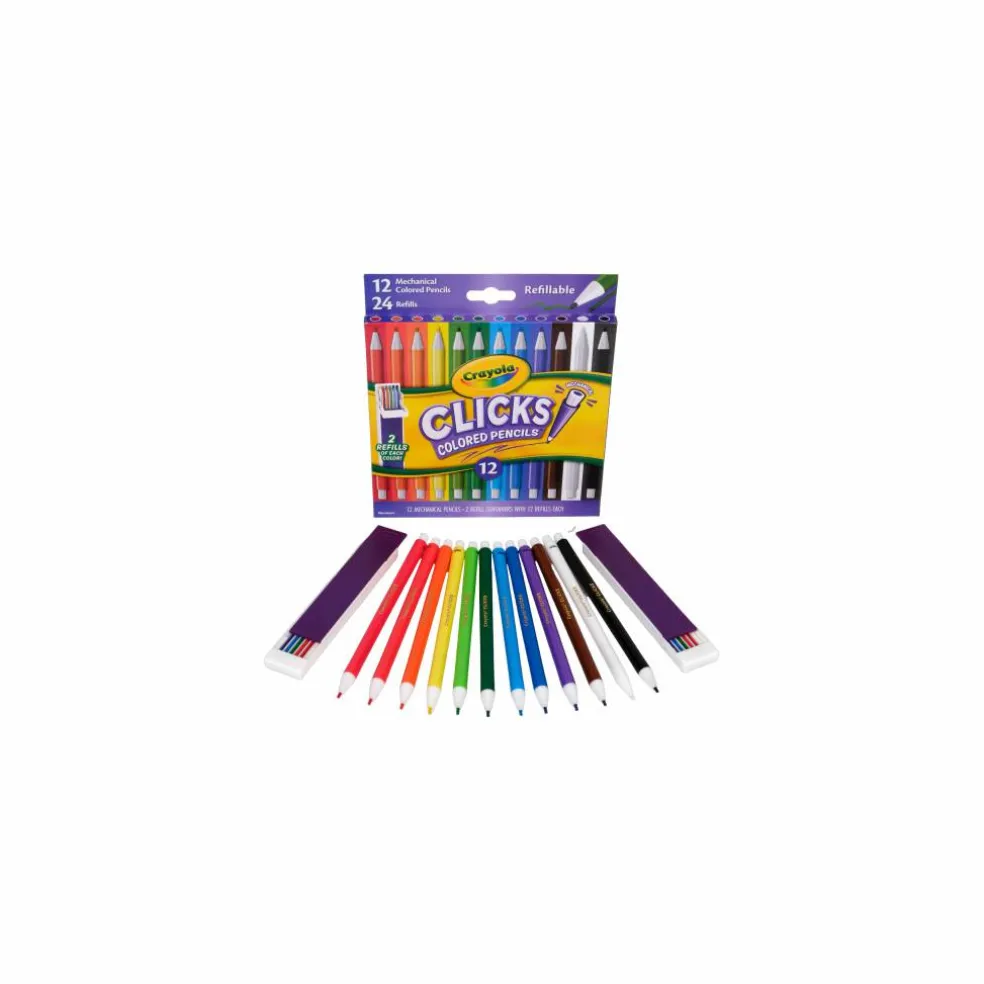 Crayola® Clicks Mechanical Colored Pencils