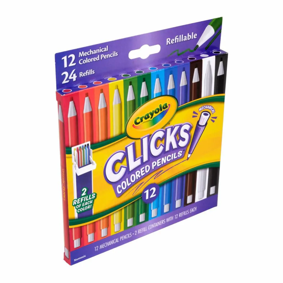 Crayola® Clicks Mechanical Colored Pencils