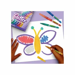 Crayola® 6 Color Glitter Markers