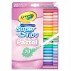 Crayola® 20 Color Super Tips Washable Pastel Markers