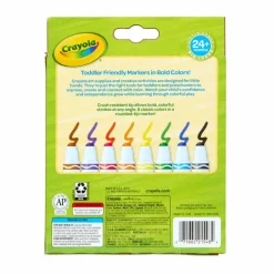 Crayola® 8 Color Washable Toddler Markers