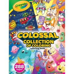 Crayola® Colossal Collection of Coloring Book & Stickers, Pack of 3