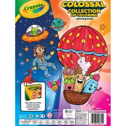 Crayola® Colossal Collection of Coloring Book & Stickers, Pack of 3