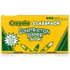 Crayola® Construction Paper™ Crayon Classpack®, Regular Size Crayons, 400ct.