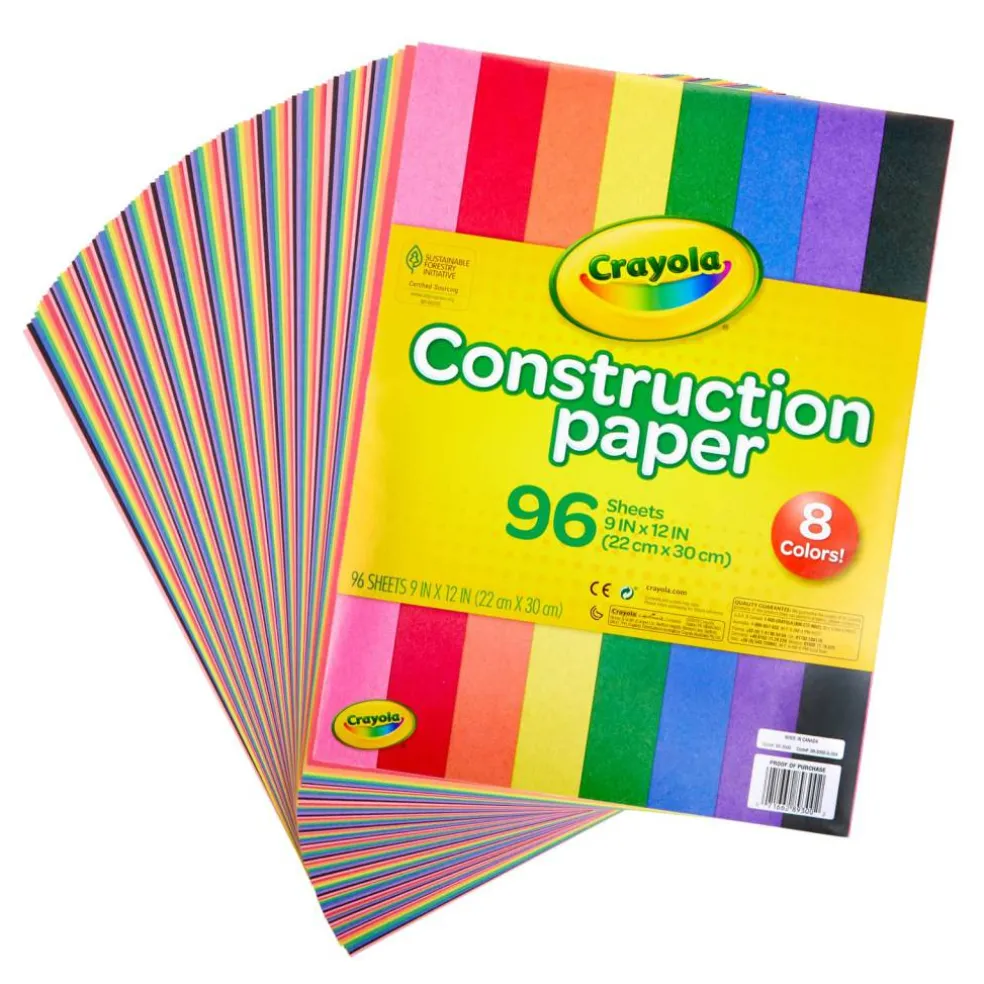 Crayola® Construction Paper, 96ct.