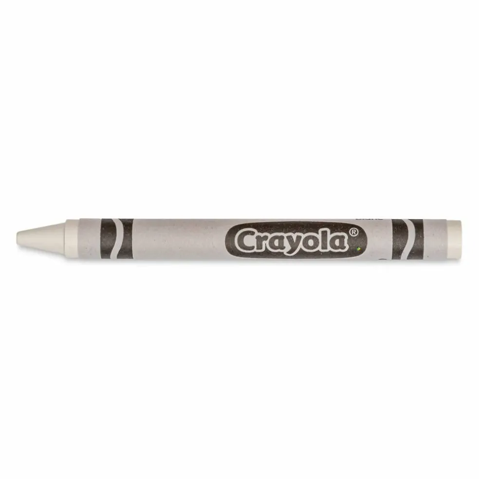 Crayola Crayons - White, Box of 12