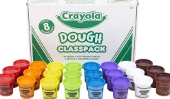 Crayola Dough Classpack, 3 oz Tubs, Assorted Colors for Classroom & Kids Crafts