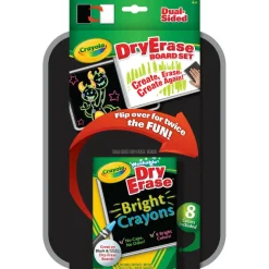 Crayola® Dual Sided Dry Erase Board Set