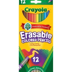 Crayola® Erasable Colored Pencils, 12ct.