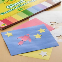 Crayola® Giant Construction Papers with Stencil