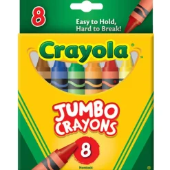 Crayola® Jumbo Easy Grasp Crayons, 8ct.