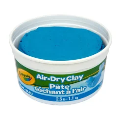 Crayola® 2.5lb. Blue Air Dry Clay Tub