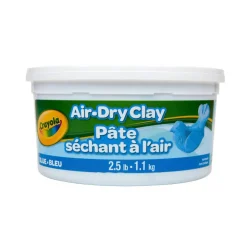 Crayola® 2.5lb. Blue Air Dry Clay Tub