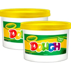 Crayola® 3lb. Super Soft Modeling Dough Bucket, 2ct.