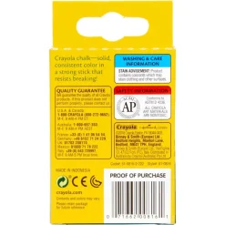 Crayola® Multicolor Children's Chalk, 36 Packs of 12